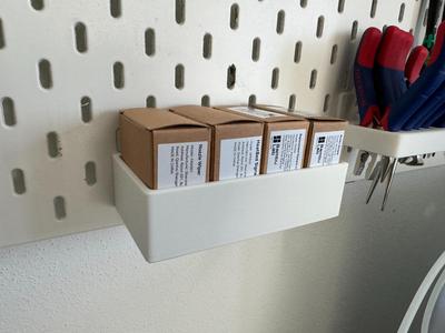 IKEA Skadis Bambu Lab Spares Box with T-Clips Mini
