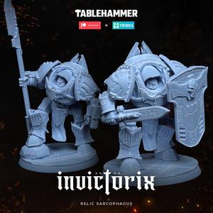 Relic Sarcophagus - Ordo Invoctorix Ancient Mech Walker (modular set)