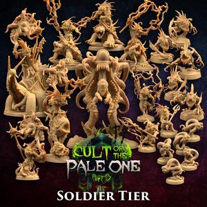 Cult of The Pale One Pt. 3  | Soldier Tier | PRESUPPORTED 3D File Logo