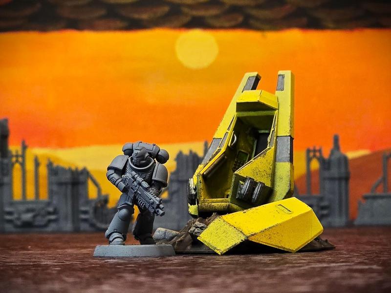Space Marine Drop Pod