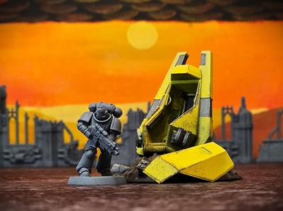 Space Marine Drop Pod