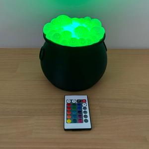 LED Cauldron Halloween Decoration