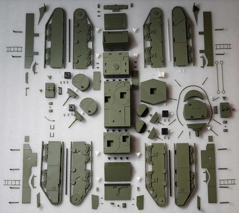 Scale T-35 Soviet Multi-Turret Heavy Tank