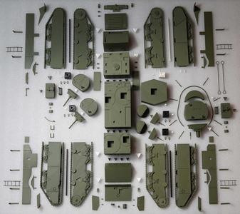 Scale T-35 Soviet Multi-Turret Heavy Tank