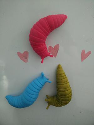 Friendly Articulated Slug with hidden magnets