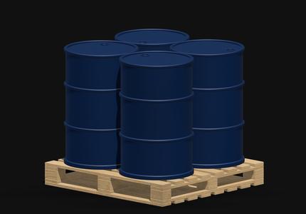 4 barrel Pallet