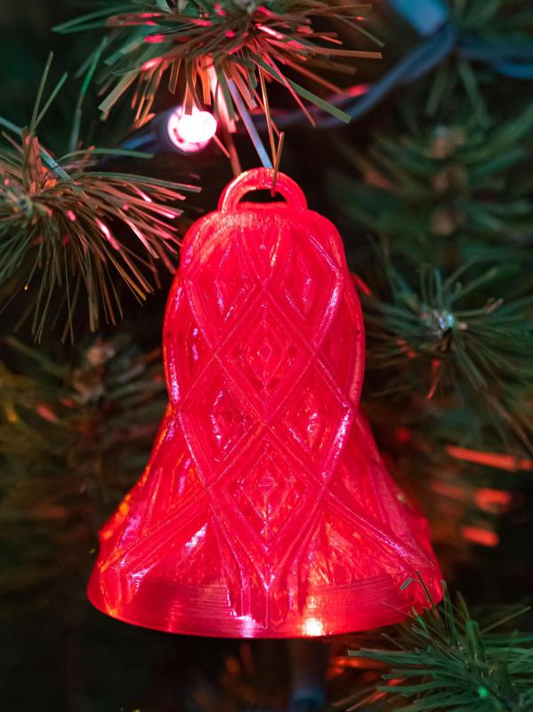 Closed Lattice Christmas Bell