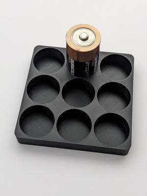 D Battery Grids