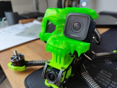 V2 - Gopro - 9,10,11,12 Skull FlexMount (FPV)
