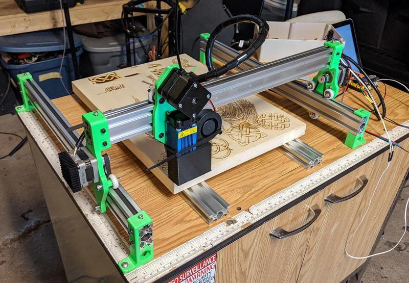 Laser Engraver - Simple DIY GRBL XY Plotter