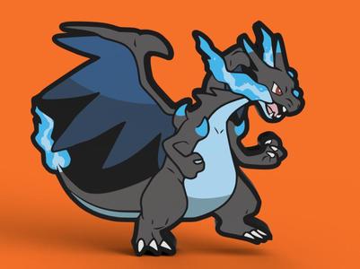Mega Charizard X Lightbox