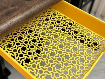 Under Desk Drawer With Patterns