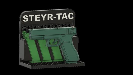 Glock 17/18 Halterung+Magazinhalterung