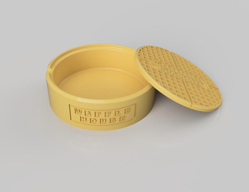 Waffle House Container