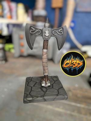 Double Bladed Axe Headphone Hanger