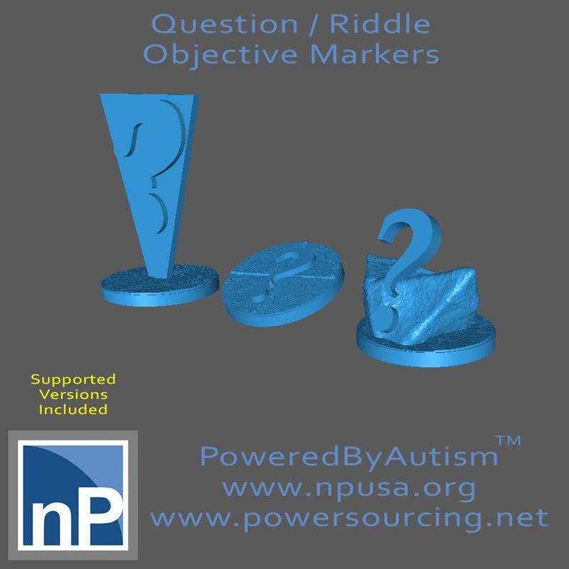 Objective Tokens - Question & Riddle Markers