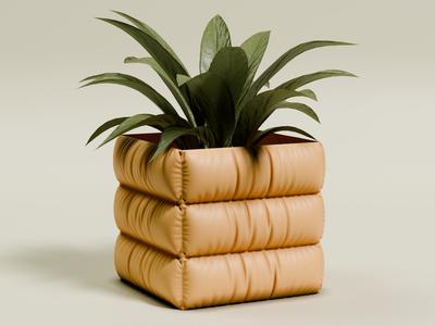 Cloth Plant Pot - Feeling Quilted (Free Com. Lic.)