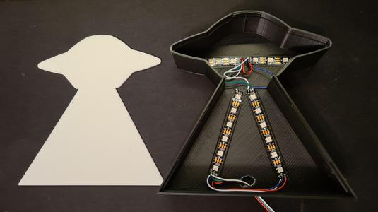 UFO Abduction LED Lamp