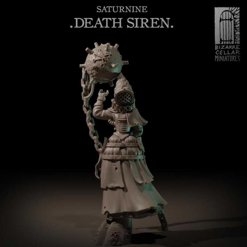 SATURNINE, DEATH SIREN (Pre-supported)