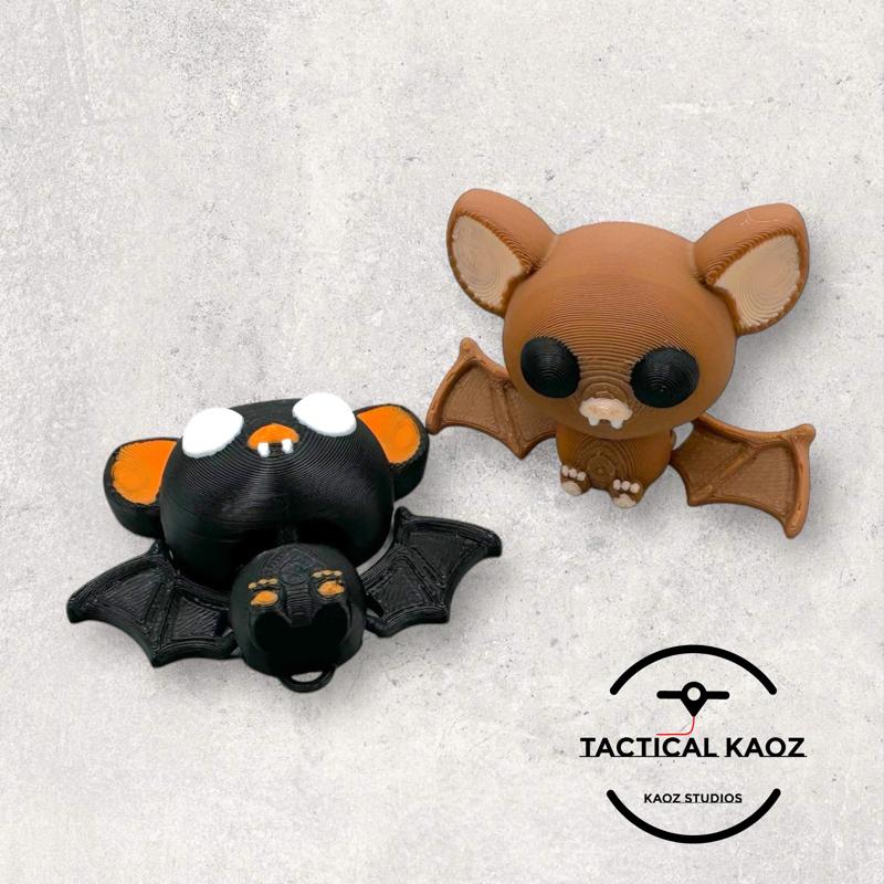 Mini Bat Articulating Flexi Keychain