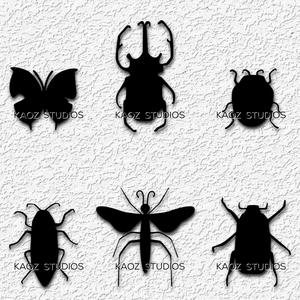 insect collection wall art bug decor halloween decorations