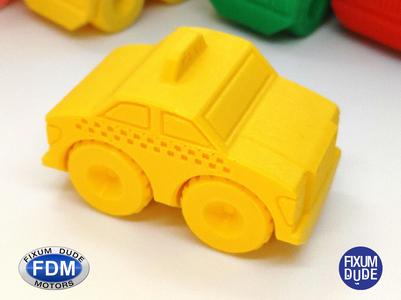 Fixum Dude Motors PiP Taxi Cab