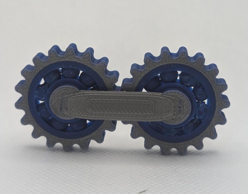 Double Print In Place (PIP) Bearing Gear Fidget