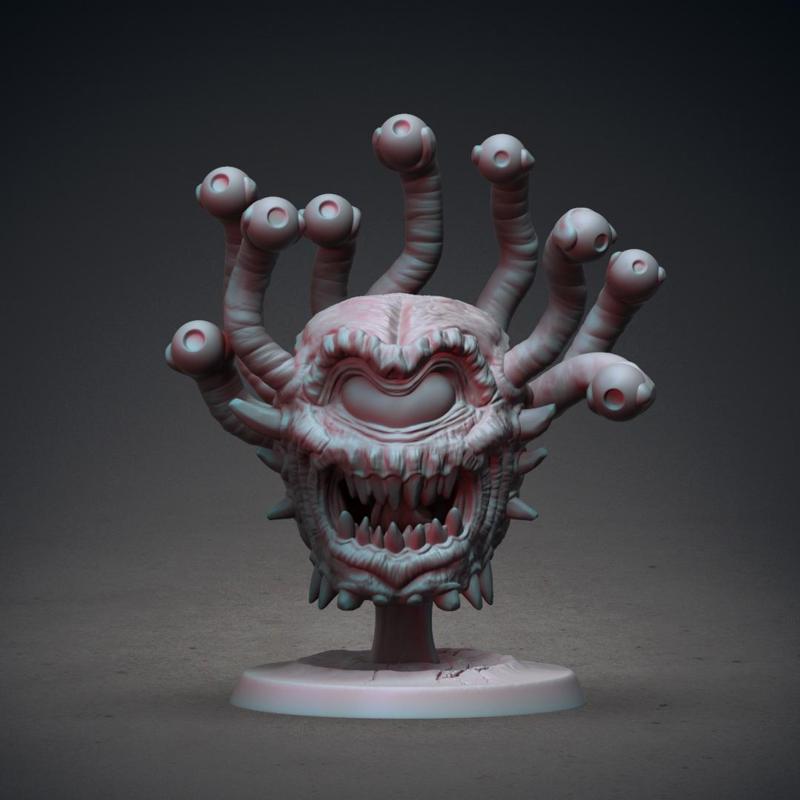 Eye Nightmare Miniature (Pre-Supported)