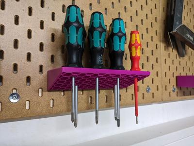 IKEA Skadis Screw Driver Holder *STRONG*