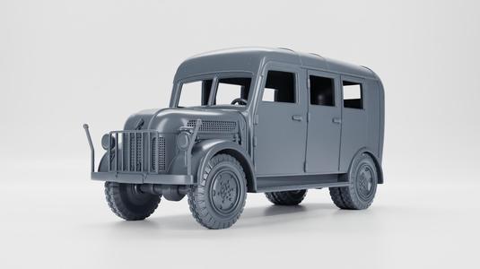 Steyr 1500A Omnibus Ambulance (Germany, WW2)