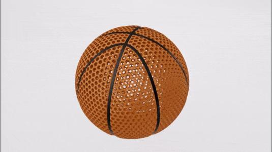 AIRLESS BASKETBALL - WITH TEXTURE
