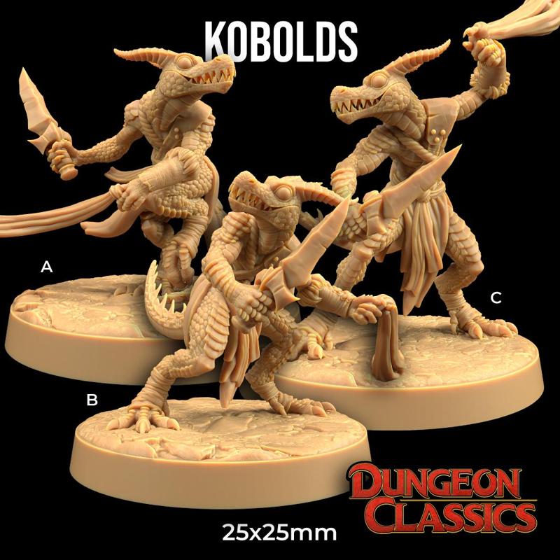 Kobolds | PRESUPPORTED | Dungeon Classics