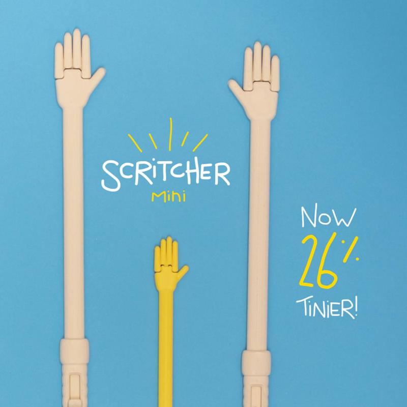 Scritcher mini // Print in Place Tiny Hands!
