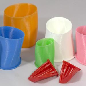 Nesting Twist Containers