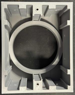 In-Wall 2.5 Inch PVC Interface Box - Version 2.3mf