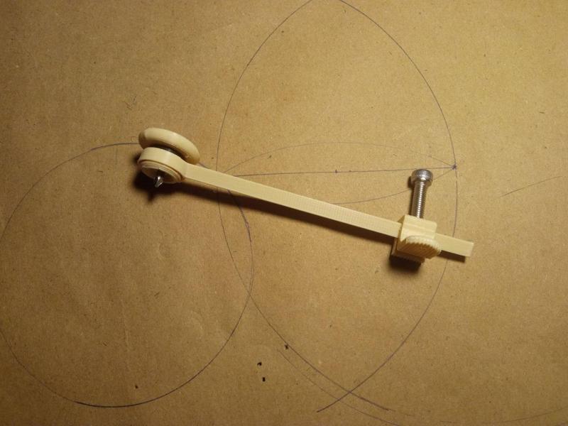 Beam compass
