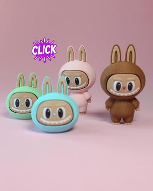 Labubu Fidget Clicker Keychain