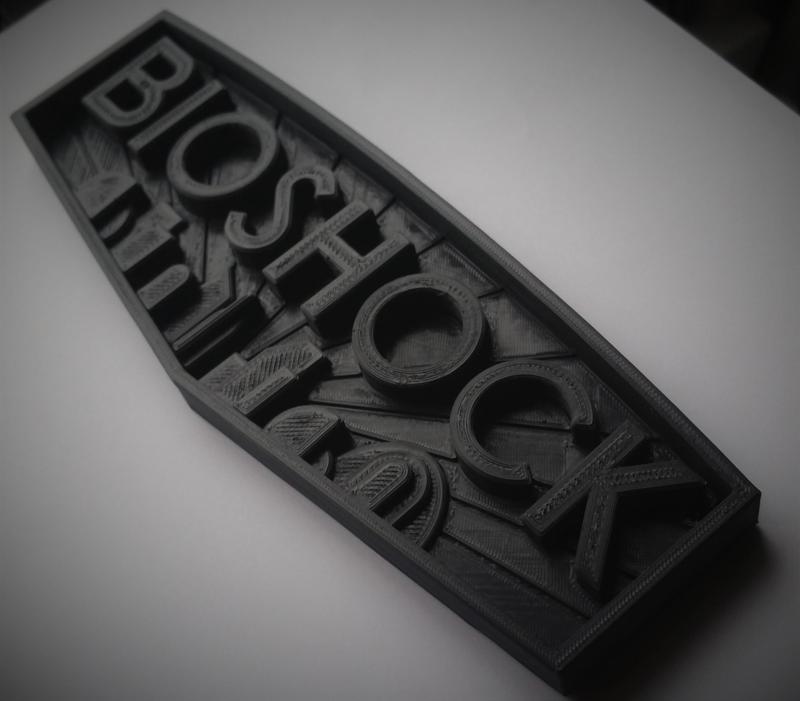 Bioshock Wall Plaque
