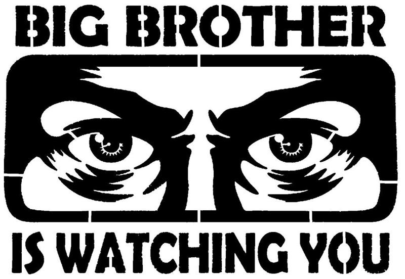 Big Brother stencil
