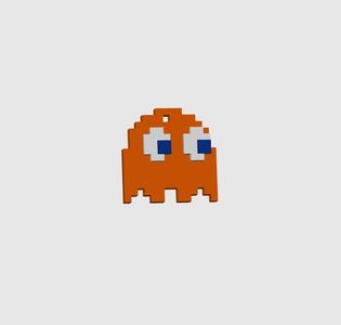PACMAN Enemies keychain [4 colors]