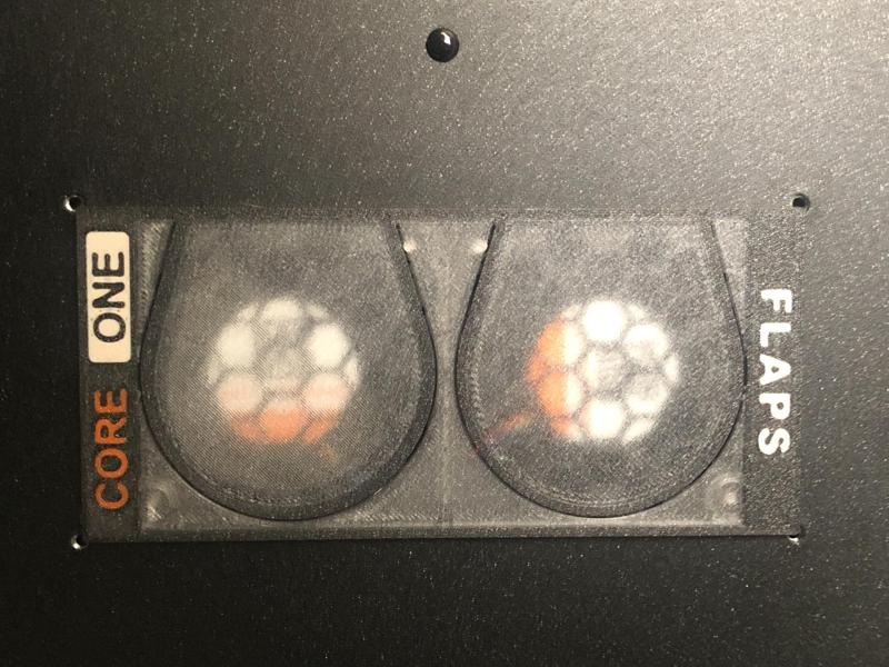 Prusa Core One Rear Fans Flaps