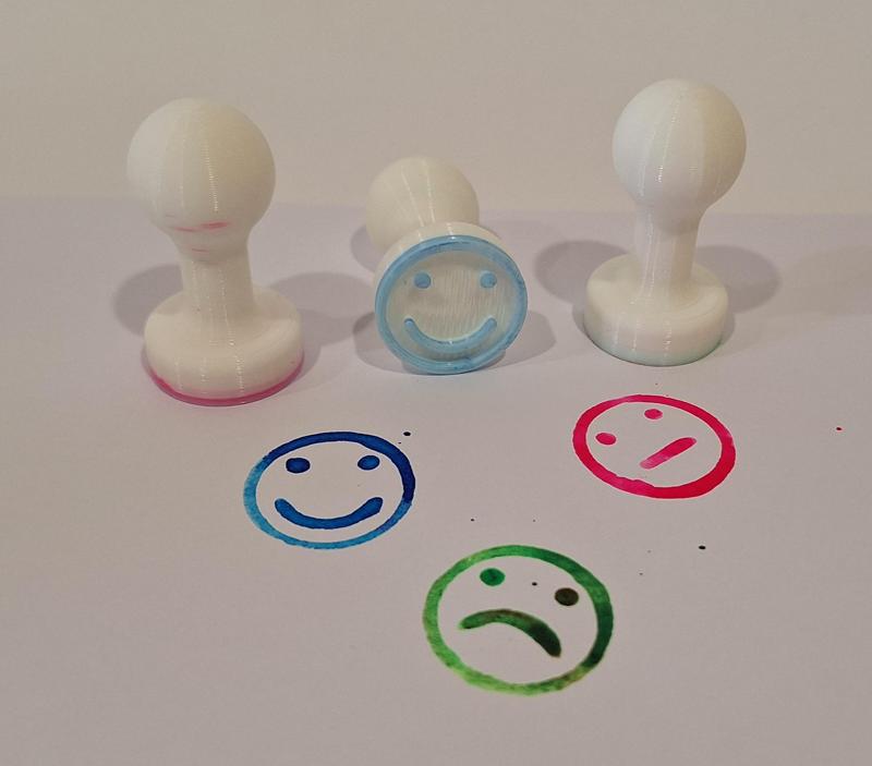 Smiley stamp