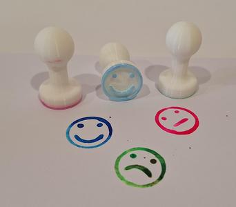 Smiley stamp