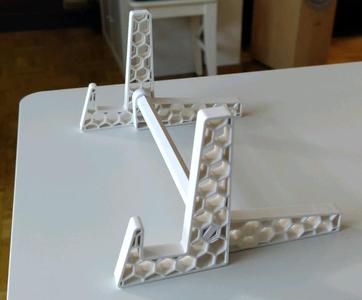 Feet for Vertical Laptop Notebook Stand with Hexagon Pattern