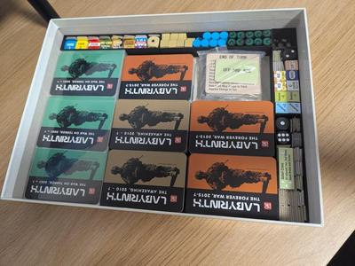 Labyrinth: The War on Terror Small Box Insert w/ both expansions