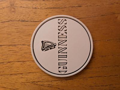 Irish Stout Beer Coaster