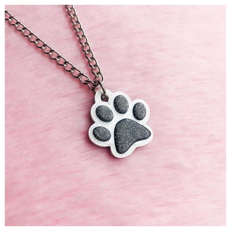 Paw for Earrings or Necklace