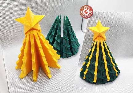 Interlocking Xmas Tree 2-piece
