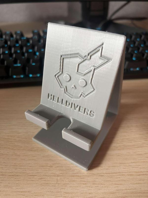 Phone Stand Helldivers 2