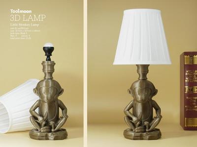 Little monkey lamp